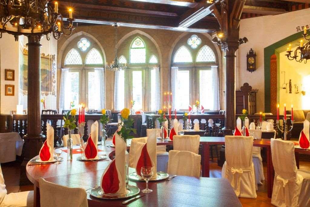 גוסלר Hotel Der Achtermann מסעדה תמונה